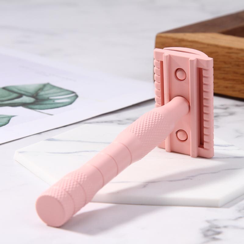 YAQI Pink Color Lady Safety Razor