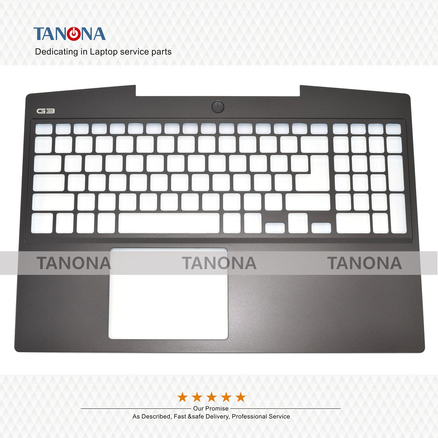 Orig 03 hkfn 07 md 2f 0 p 0 ng 7 0 cr 5 x 8 blanc pour dell inspiron  g3 15 3590 couvercle arrière supérieur et cadre et repose-poignets clavier et bas et charnières et vis