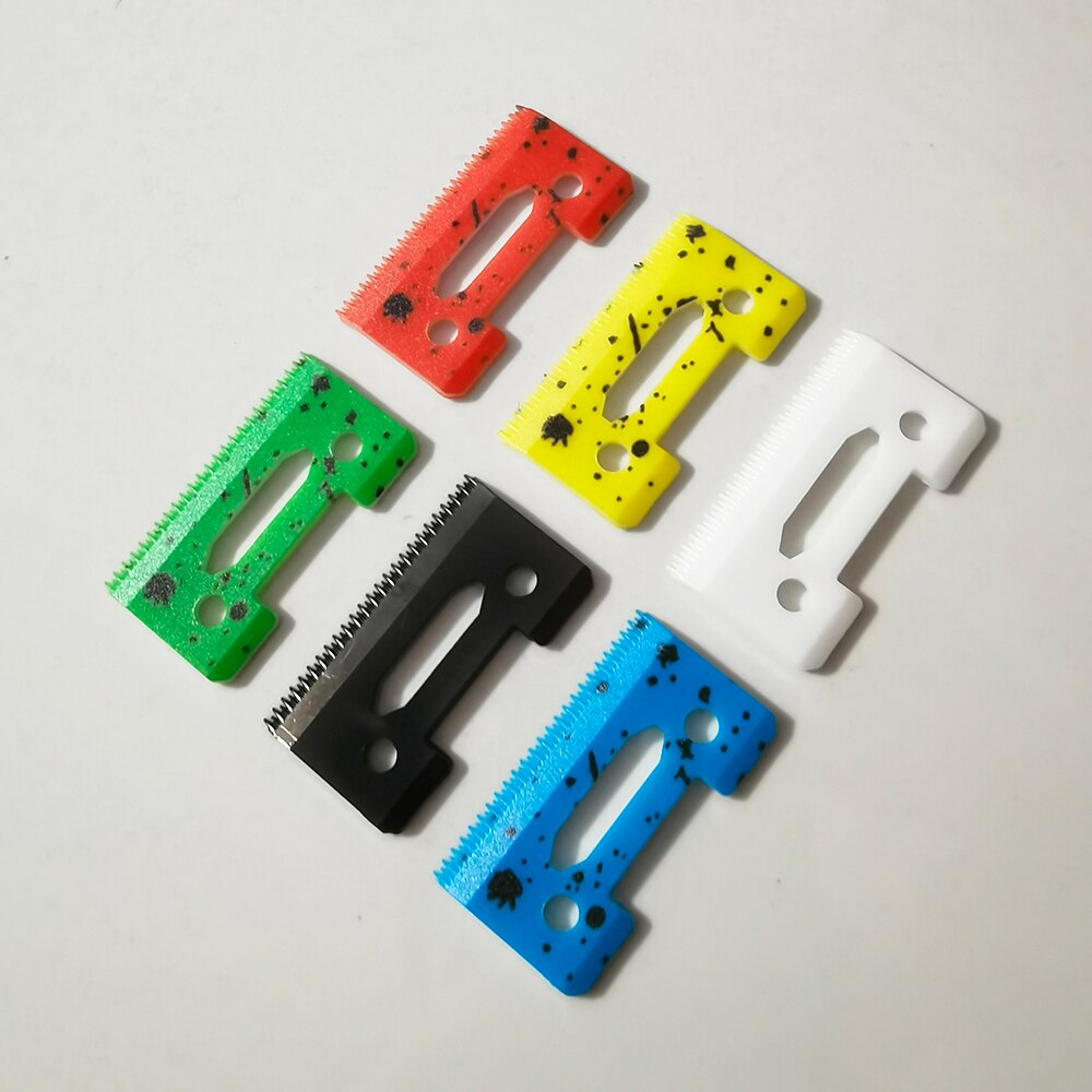 2 Holes Ceramic Blade Cutter Clipper Replacement Blades for Wahl 8148 Clipper