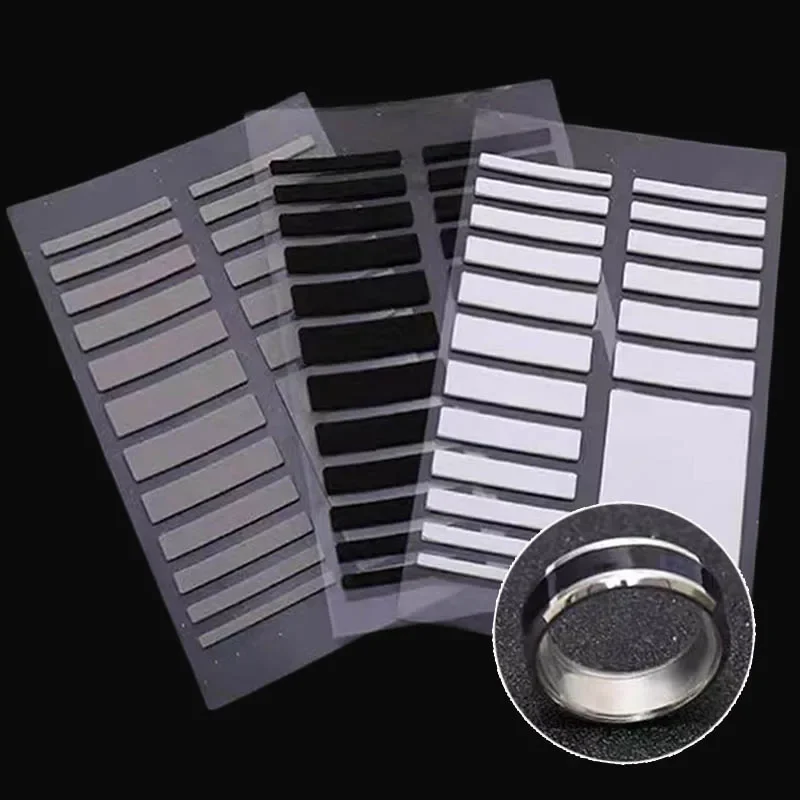18 stk. transparent ring indvendig størrelse til store ringe anti-tab usynlig ring fast strammer reducer resizing sticker