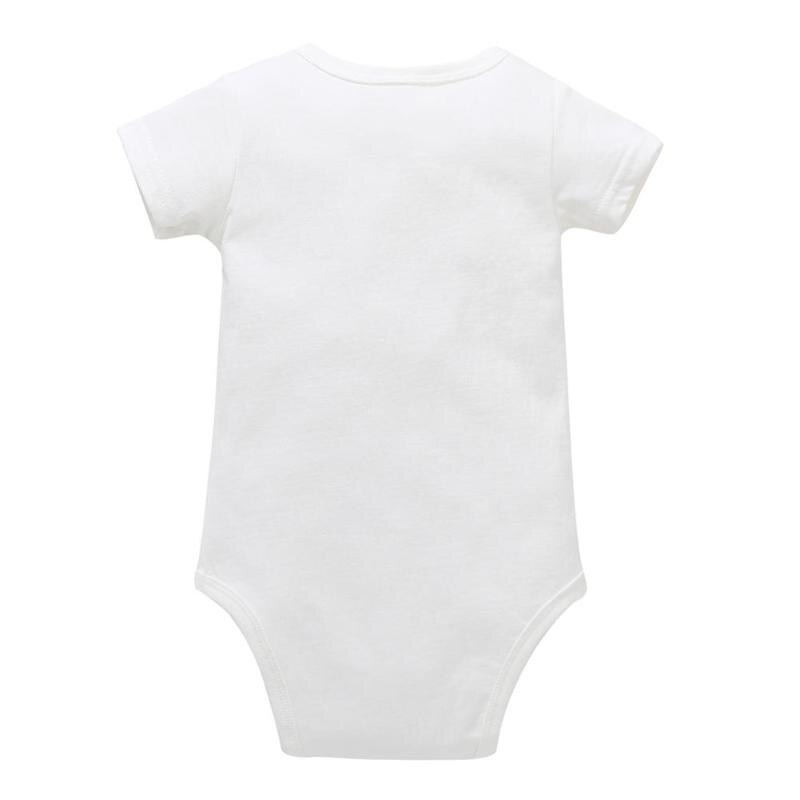 Kurzarm Baumwolle Overall Baby Schlafanzug Kleinkind Mädchen Strampler BR-1917
