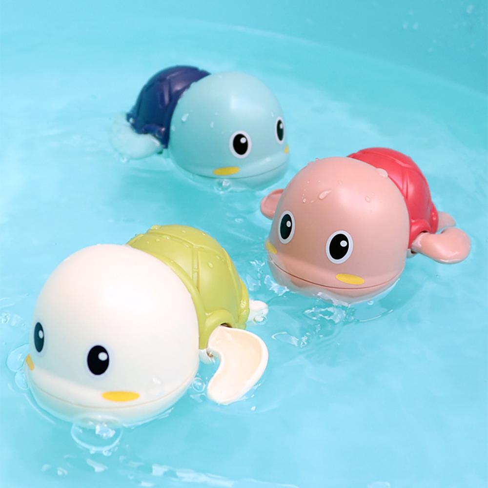 Schlecht Spielzeug Neue Baby Schlecht Schwimmen Schlecht Schwimmbad Spielzeug Nette Wind hoch Schildkröte Ebene Spielzeug für freundlicher zu nehmen ein dusche