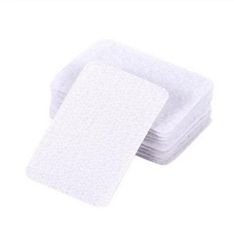 20 stücke/10 Paare Anti Eisstockschießen Teppich Band Teppich Greifer Klett Sichern sterben Teppich Sofa und Blätter in Ort und Halten sterben Ecken Flache: 20Paar / hell Grün