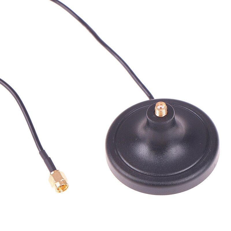 Antenni puhdas cupper sma uros-nainen wifi antennin jatko 3m kaapeli magneettinen alusta reitittimelle langaton verkkokortti