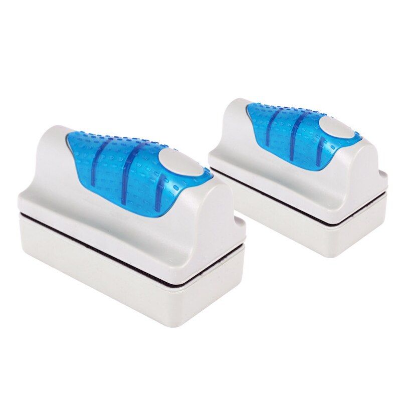 hygger Aquarium Reinigingsmagneet Borstel, Aquarium Glasreiniger, Vistank Ruitenreiniger Magnetische Reiniger Algen Reinigingsgereedschap met Afneembare Schraper voor Visglasbakken (L