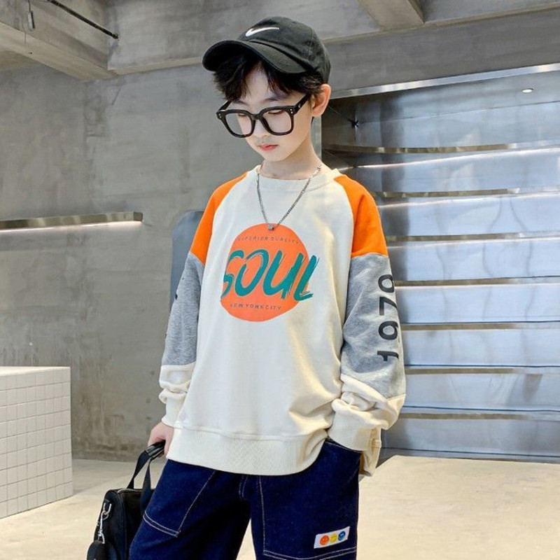 Sweat-shirt à capuche pour garçon et fille, style coréen, vêtements d&#39;extérieur pour enfants de 8, 10, 12 et 14 ans, collection printemps-automne 2022
