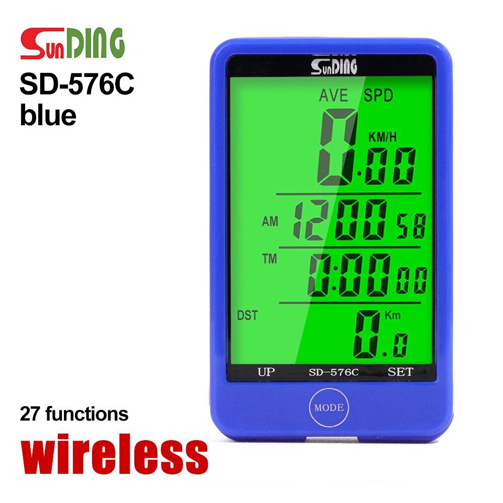 Sunding – compteur de vélo filaire/sans fil, ordinateur de cyclisme, compteur de vitesse, odomètre, chronomètre, étanche