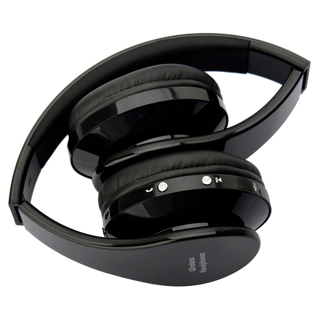 VOBERRY Kubite pliable avec micro pliable sans fil Bluetooth écouteur casque stéréo pour téléphone intelligent Bluetooth téléphone tête