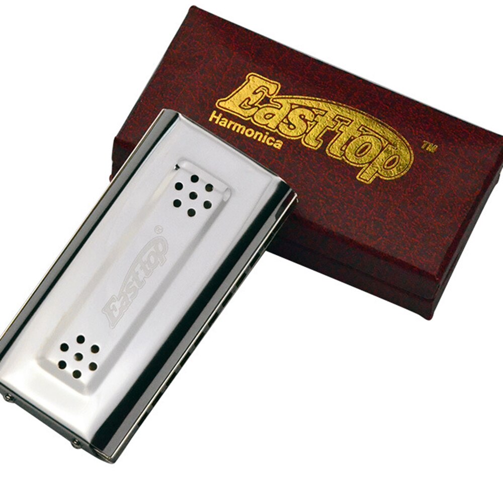 East Top Harmonica Tremolo Diatonic 10 24 Holes Mouth Organ Instrumento Blues Harp Both Side Key C G Musical Instruments Easttop