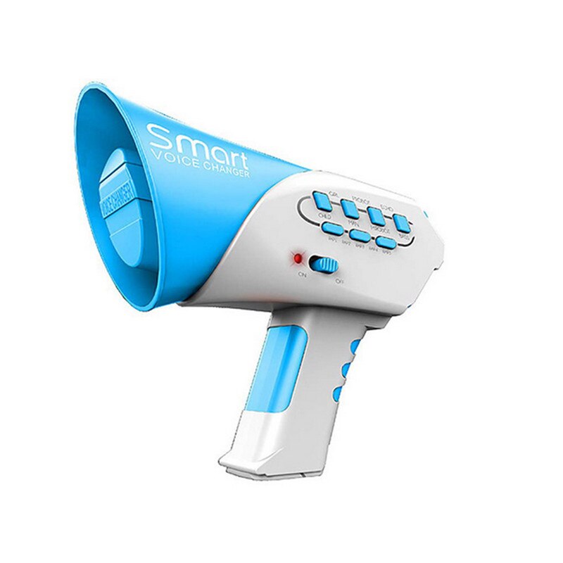 Kinderen Voice Changer Volwassenen Kids Smart Versterker 7 Verschillende Grappige Voice Kinderen Party Speelgoed Klinkende Speelgoed Kids: Blue