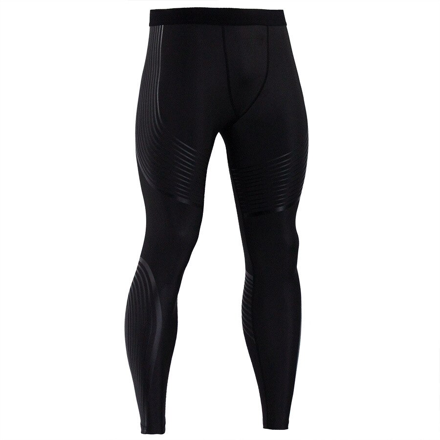 Compresión de Running mallas de gimnasio pantalones de los hombres de secado rápido pantalones Jogging deportes pantalones entrenamiento Crossfit Hombre Pantalones