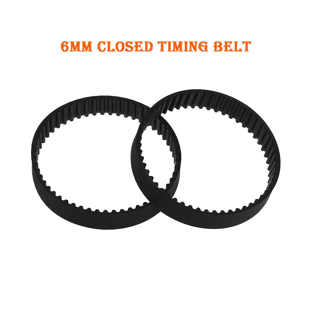 3D Printer Belt Closed Loop Rubber GT2 Timing Belt 2GT-6 200mm 110/200/280/300/400/610/852 Width 6mm For UM2 Ultimaker Slider