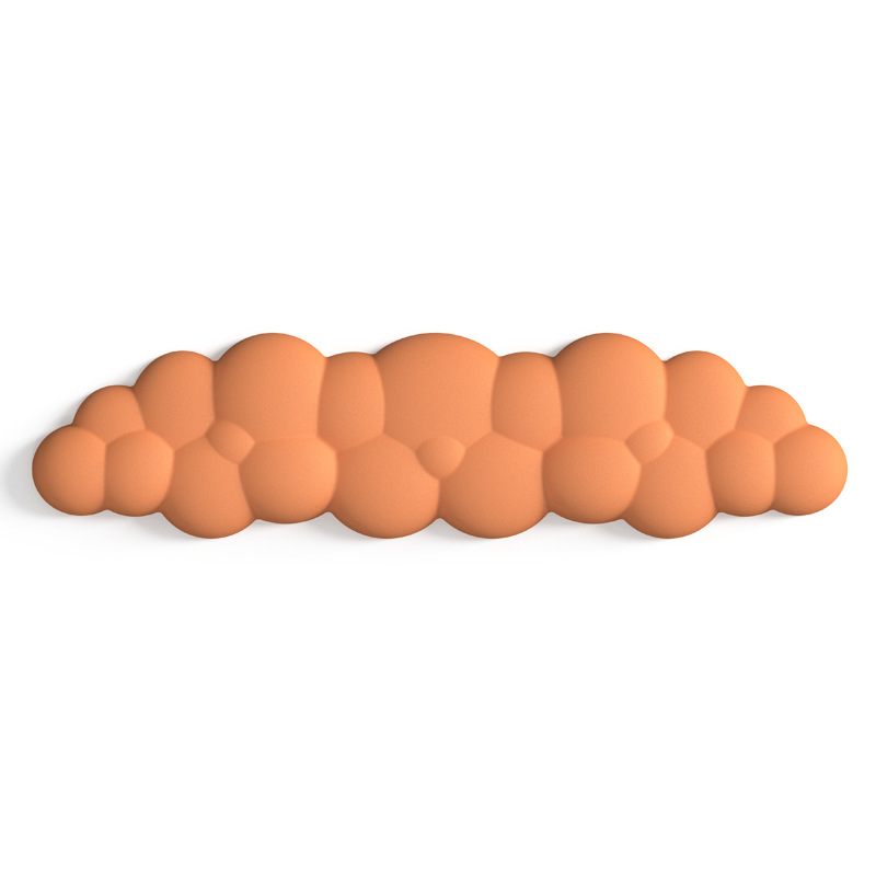 Mouse pad with wrist rest keyboard cloud anti-slip memory foam desktop office gamer mouse wrist rest