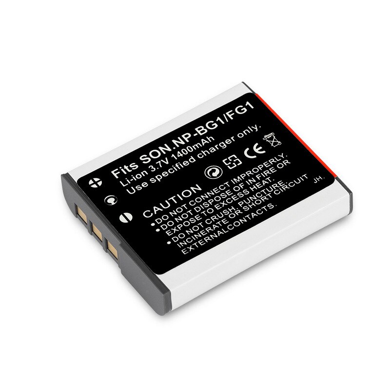 Okoman Batteries For Sony Np Bg1 Battery 1400mAh NP-BG1 For Cyber-Shot DSC-H3 DSC-H7 DSC-H9 DSC-H10 DSC-H20 DSC-H50 DSC-H55