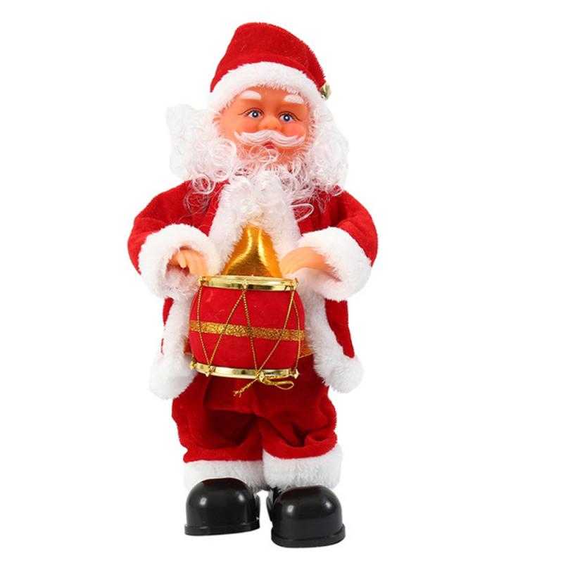 Julepynt julemanden synger dansende elektrisk legetøj børn dage år jul til børn: 04