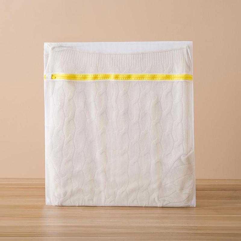 Net waszak polyester waszakken grove zak mand net waszakken voor het wassen wasbeha machines mesh  j2 y 4: D