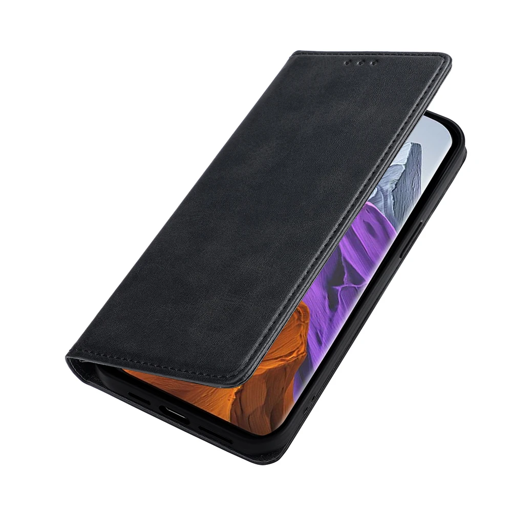 Redmi A2 Hülle, modische Leder-Brieftaschen-Buchhülle für Xiaomi Redmi A1 A2 A1 Plus A2 Plus, magnetische kippen-Handyhülle mit Kartenfächern