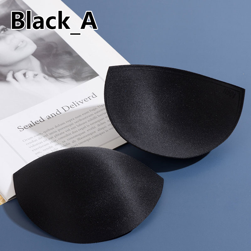 Badeanzug Polsterung Einsätze Frauen Kleidung Zubehör Schaum Dreieck Schwamm Pads Brust Tassen Brust Bh Bikini Einsätze Brust Pad: L / Himmel Blau