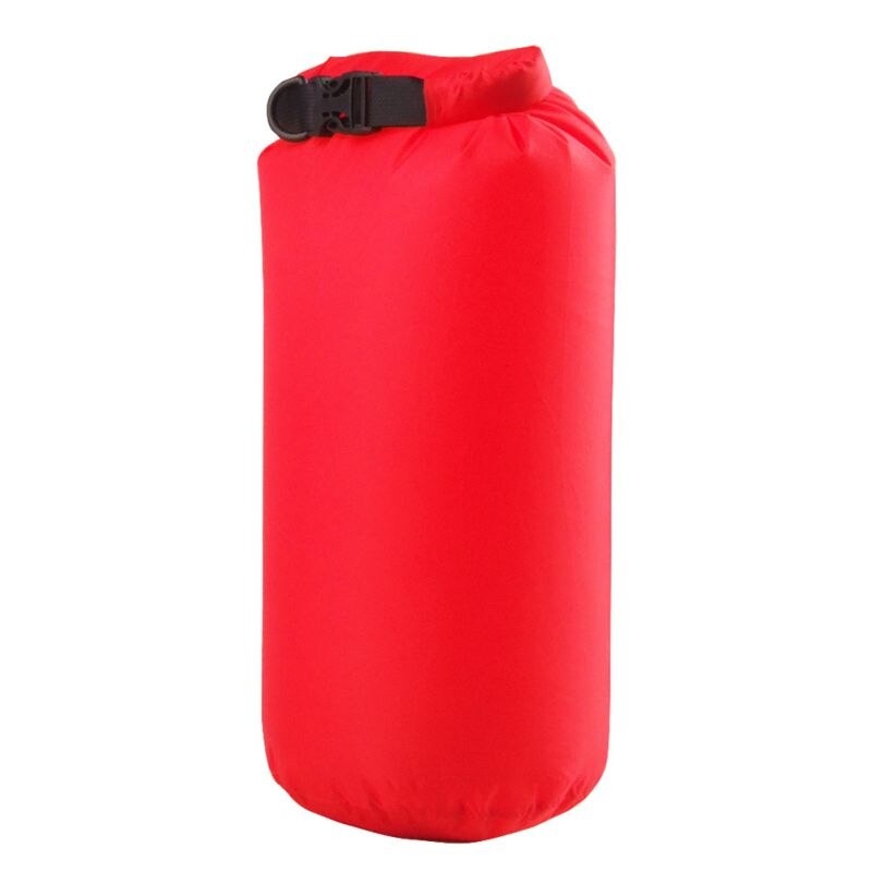 8l udendørs vandtæt taske svømning camping rejser vandre rygsæk tør pose: Rød
