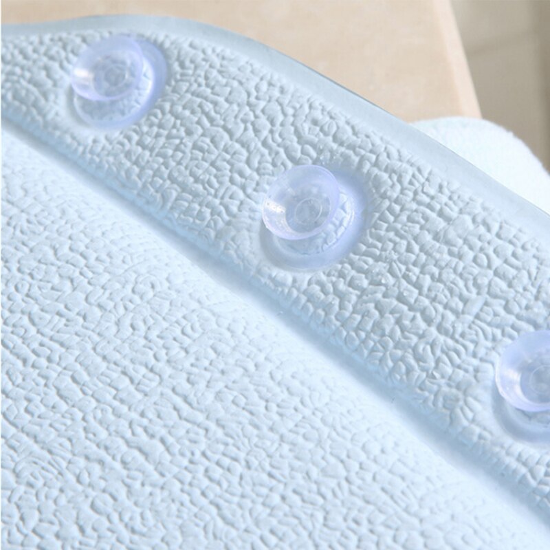 Da Espuma do PVC Banheira Banheira De HIDROMASSAGEM Travesseiro Casa Travesseiro Pescoço Almofada Banheira Encosto De Cabeça Macio Ventosa Banheira Travesseiro Acessórios Do Banheiro