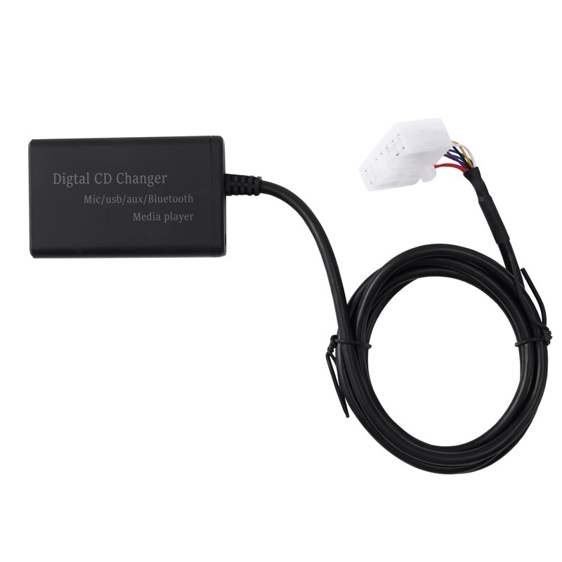 Adaptateur de changeur de CD de musique numérique, Bluetooth AUX, USB, pour Toyota (5 + 7)Pin Camry Corolla Lexus RAV4 Yaris