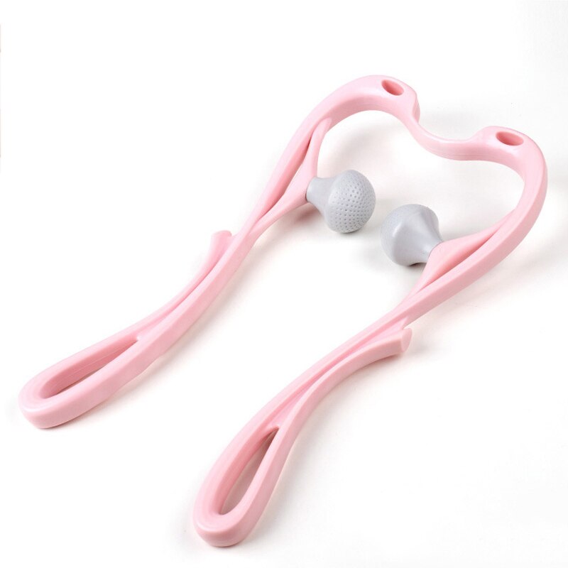 Neck Massage Tool Pressure Point Therapy Hand Roller Massage Neck Shoulder Dual Trigger Point Self Massager Pressure Relieve