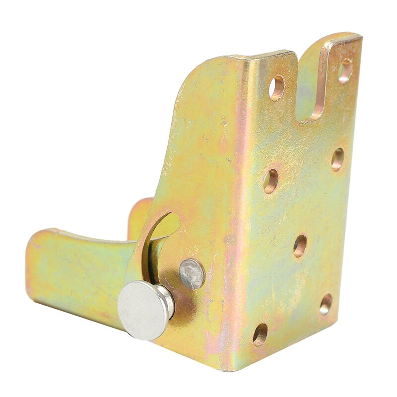 2Pcs Self Lock Folding Feet Hinges Metal for Table Leg Bracket for Sofa Bed Furnitures