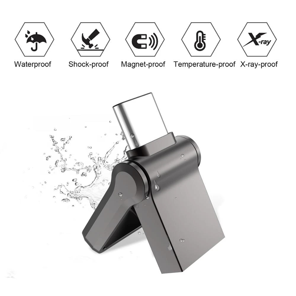 Mini 32 GB 64 GB 128 GB Typ C Ultra podwójny pendrive USB 3.0 Pamięć USB Pendrive U Disk