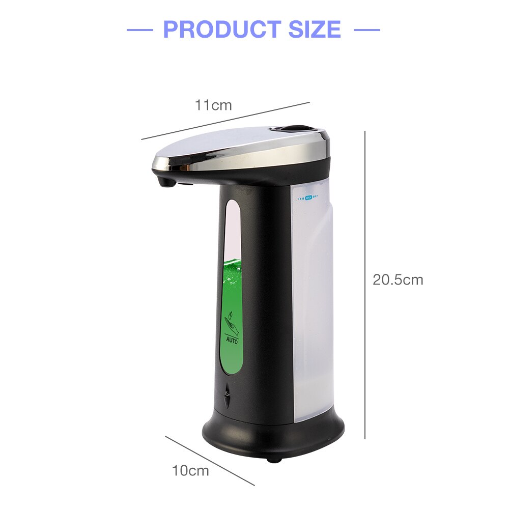 Dispensadores automáticos de jabón Sensor IR Lavadora de manos Sensor Dispensadores automáticos de jabón Sensor IR Lavadora de manos Sensor