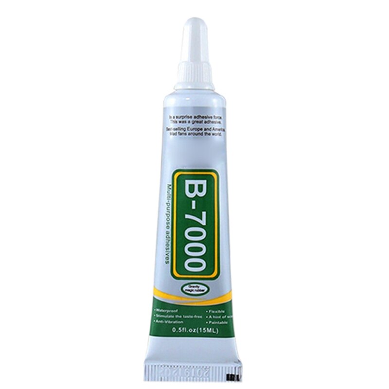 15/50/110ml B7000 Colle Mobile Téléphone Écran Tactile Superglue B-7000 Adhésif Téléphone Verre Colle Point de Réparation Diamant Bijoux BRICOLAGE: 15ml