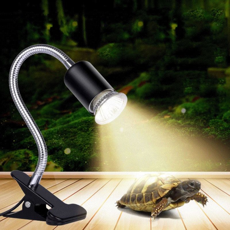 Pets Tortoise Turtle Heating Lamp Light UVA UVB Full Spectrum Sunlamps Emitter Basking Reptile Low-intensity Lights 25W/50W/75W
