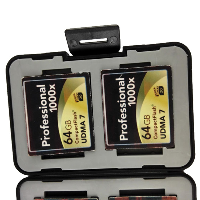 Tofoco storage slim kortholder box memory card case mc-sdmsd 12 slots vandtæt 4sd+4cf+4tf sd cf sdhc kort
