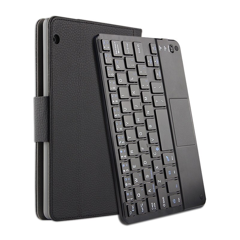 Étui pour huawei MediaPad T3 10 AGS-L09/L03 9.6 pouces tablette magnétiquement détachable ABS étui pour clavier bluetooth couverture: Black