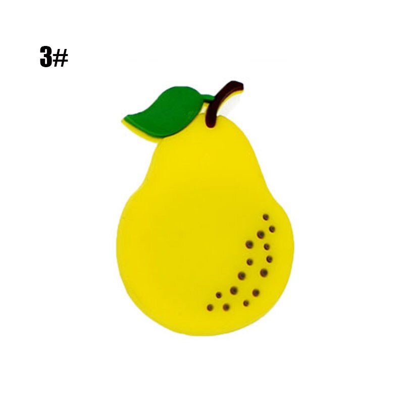 10pc naklejka magnetyczna śliczne rysunkowe owoce stereofoniczny magnesy na lodówkę magnesy na tablice dla dzieci aktywność dekoracja wnętrz