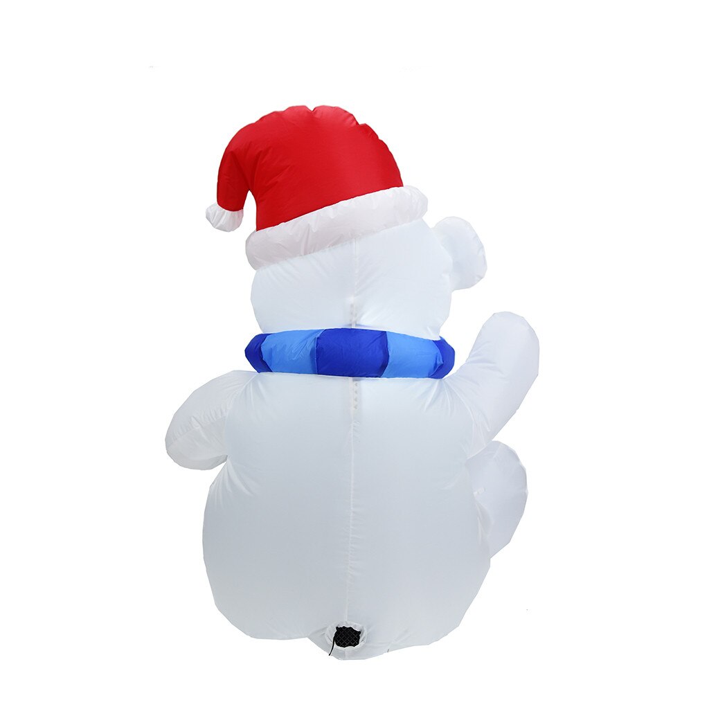 LED Kerst Opblaasbare Kerstman Beer Familie Verlichte Yard Decoratie Speelgoed Eindejaarsperiode ToysChildren's kid speelgoed # E30