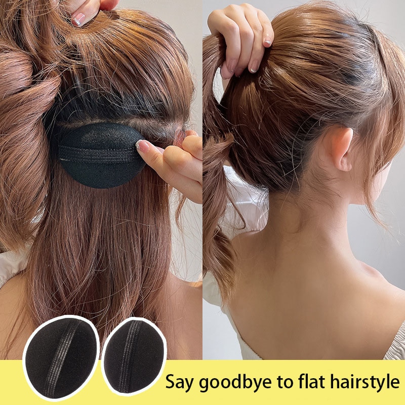 Clip Invisible para el cabello, Almohadilla para la parte posterior de la cabeza, raíz del pelo, Clip esponjoso, accesorios para el cabello, horquilla, esponja, almohadilla para el cabello, artefacto esponjoso