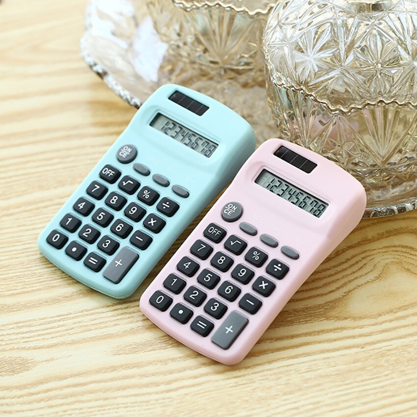 8 Digits Electronic Calculator Large Screen Desktop Calculators Home Office School Calculators Financial Accounting Tools