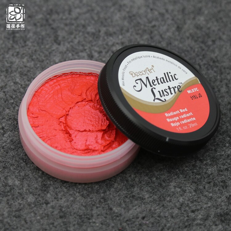 American metallic pigment rose gold pigment for various surfaces watercolor paint: 07