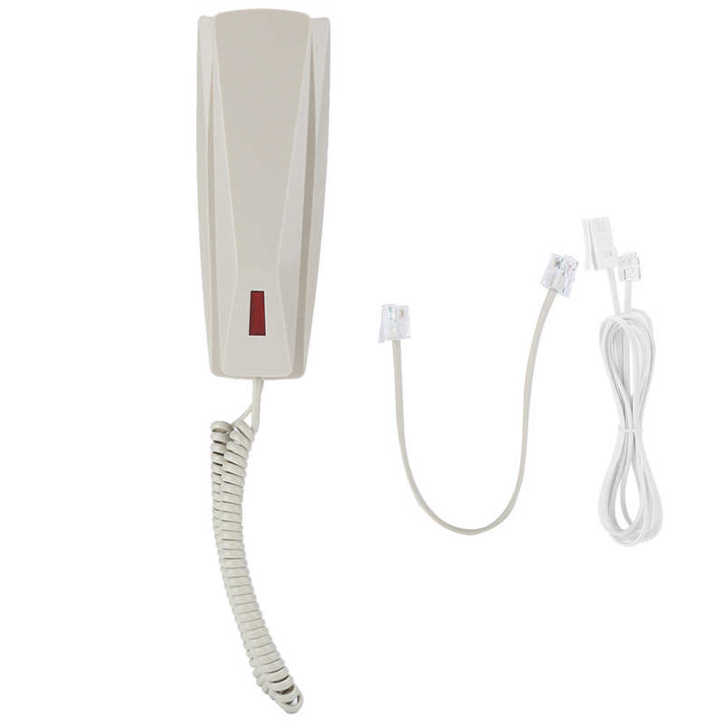 Ace -8903 communicatietelefoon voor kantoor, thuis, hotel, gebruik op het bureau/aan de muur gemonteerd: Wit
