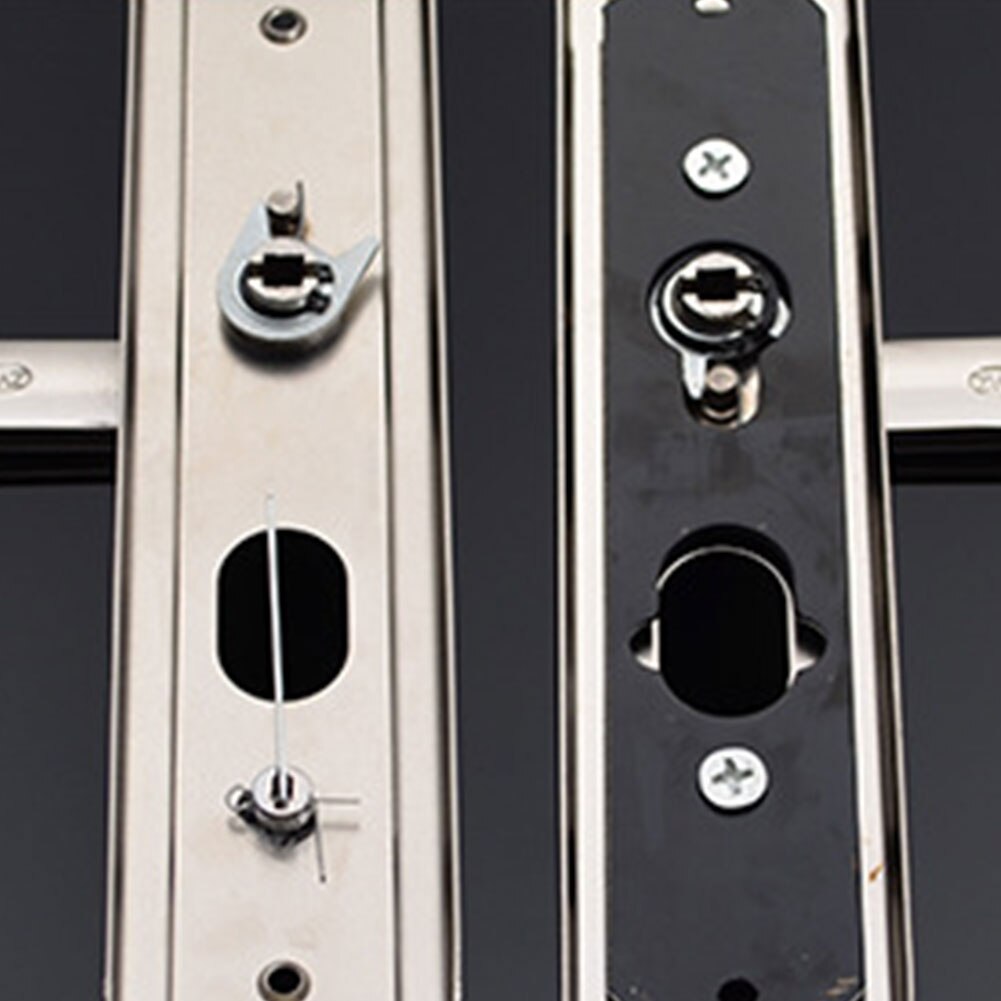 1Pair Durable Easy Install Door Handle Grip Indoor Safety Stainless Steel Universal Anti-theft Outer Hardware Locks Accessories