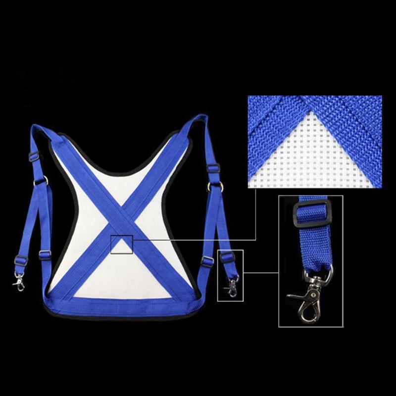 Chaleco de pesca, chaleco protector de cintura, cinturón de pesca, caña de pesca, Jigging, chaleco protector de cintura, soporte cardán 39cm * 49cm herramientas de pesca