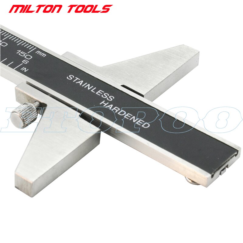 Depth Base Attachment for 6&quot; 8&quot; Digital Caliper Vernier Gage Gauge T-bar Tool