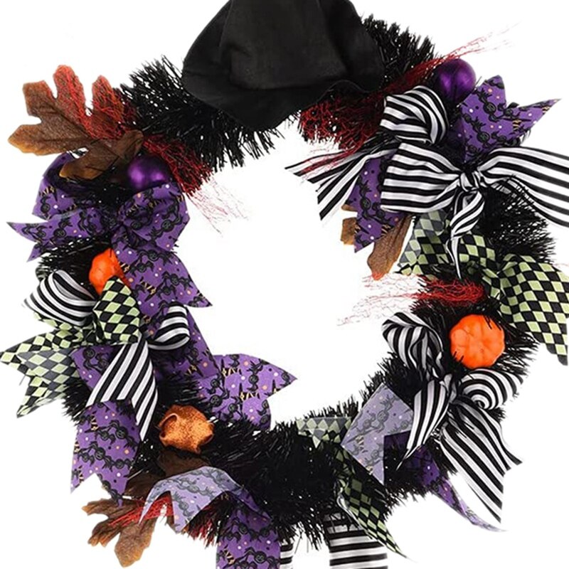 Halloween Krans Met Benen Deur Opknoping Decoratie Voor Thuis Opknoping Ghost Decoraties Enge Heks Ghost Opknoping