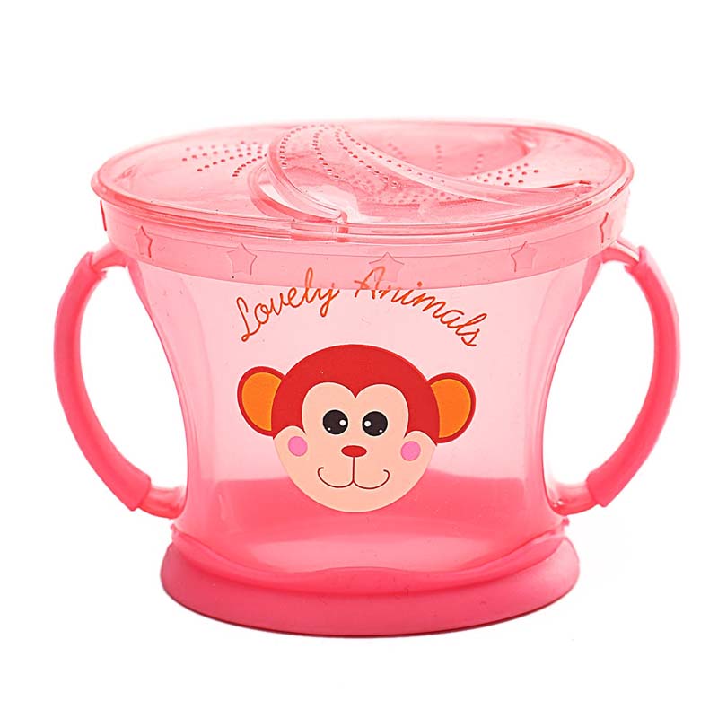 Baby snackvanger beker veilige snackbeker anti-mors snackbeker servies babyvoedingsbeker kom