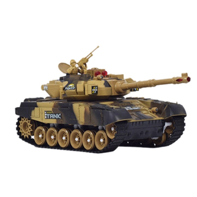 Fernbedienung Panzer freundlicher Modell Spielzeug 2,4G Eltern-Art Schlacht Ladung Fernbedienung Auto Simulation Jungen: Ursprünglich Titel