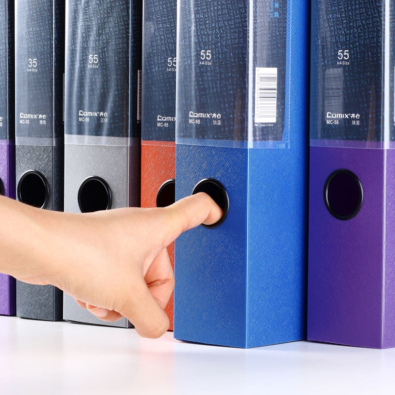 Mirui A4 Praktische Plastic Bestand Doos Informatie Dozen Document Bestanden Opbergdoos Gevallen Papier Organisator Kantoorbenodigdheden