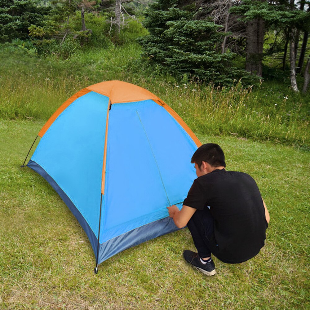 Camping Zelt für 1-2 Person Outdoor Strand Zelt Wandern Rucksack Zelt Shelter Sonne Schatten Camping Outdoor Wandern Reise shelter