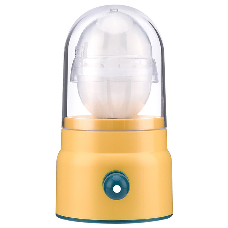 Egg Scrambler Shaker Hand Pull Type Manual Egg White Yolk Whisk Mixer Practical Egg Scrambler Shaker Hand Pull Type PR: Yellow