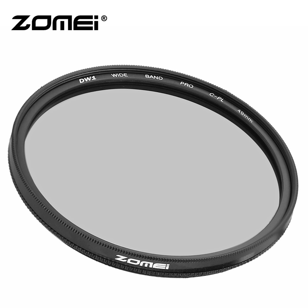 Zomei CPL Camera Filter Circular Polarizing CIR-PL For Nikon Canon Sony DSLR Camera Lens 37/40.5/49/52/55/58/62/67/72/77/82 mm