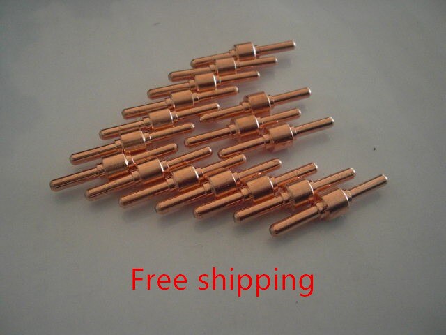 50 pcs extended electrodes PT31 plasma cutting torch CONSUMABLES as ESAB/L-TEC PT-31, JG-40 and WSD-LG40